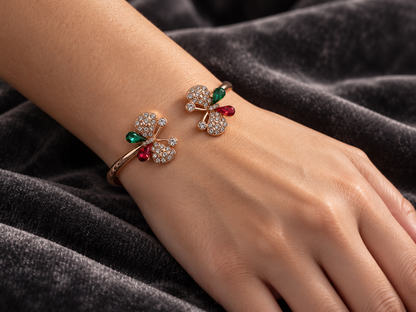 Butterfly Crystal Cuff